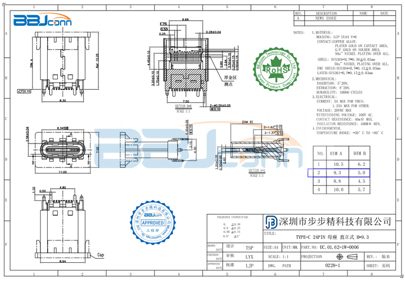TYPE-C耳機(jī)接口-1