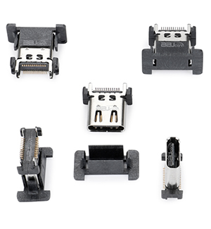 Type C  24P 母座  直立式 H=10.0 （JAE）--UC.01.62-1G-0001