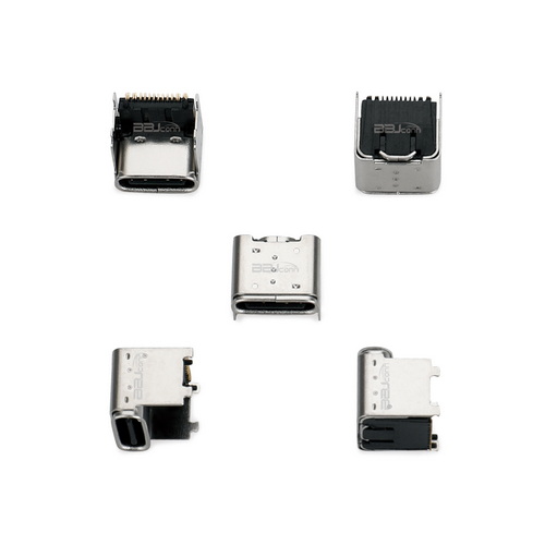 TYPE-C 16PIN 母座板上墊高4.3MM（CH5.9）　L=8.0---（UC.01.51-11-0019）