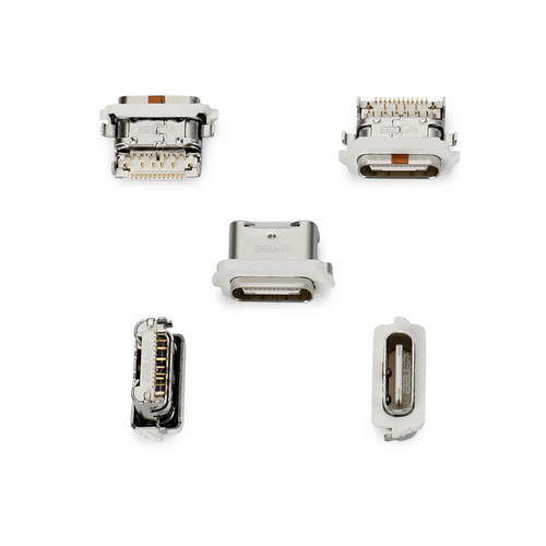 TYPE-C 24P 母座沉板0.7 L=8.85帶外防水塑膠套---（UC.01.32-19-0001）_調整大小