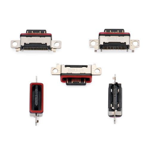 UC.01.31-1W-0005--TYPE-C 16P 防水母座 L=5.80 CH0.25 沉板1.93 舌片外露2.0 SMT 鎖板式 IP68(Mi11 PRO IO)_調整大小